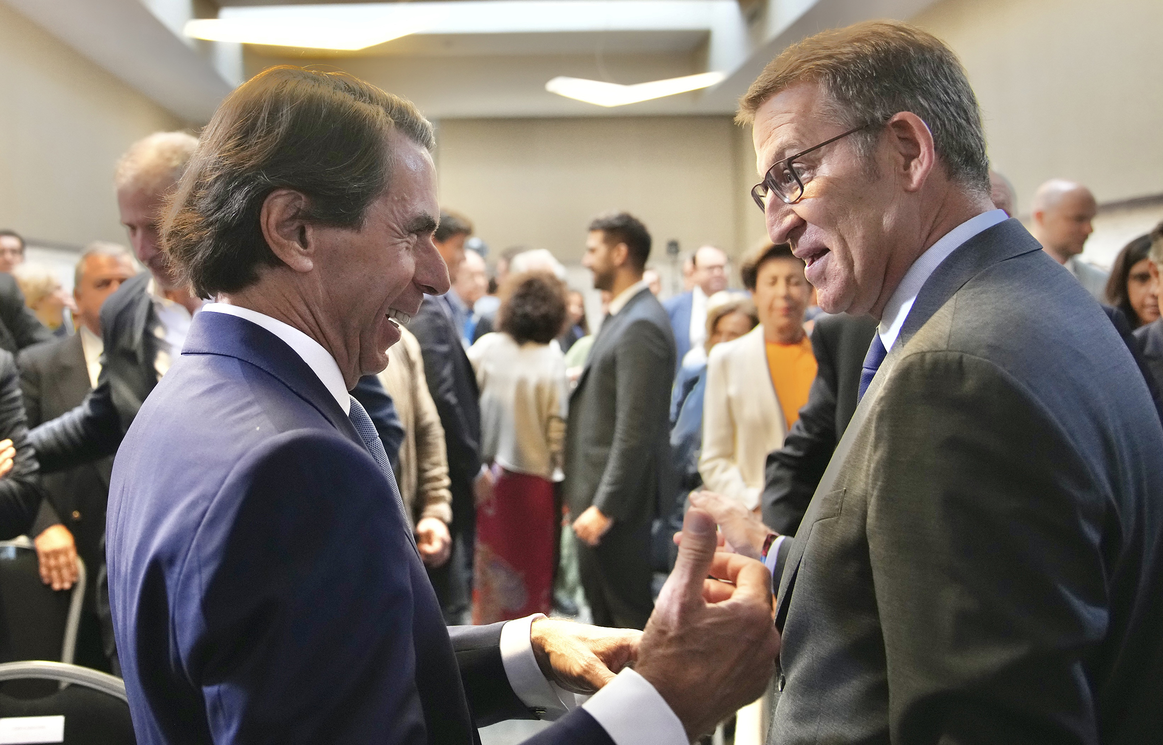 Alberto Núñez Feijóo en la clausura del campus Faes