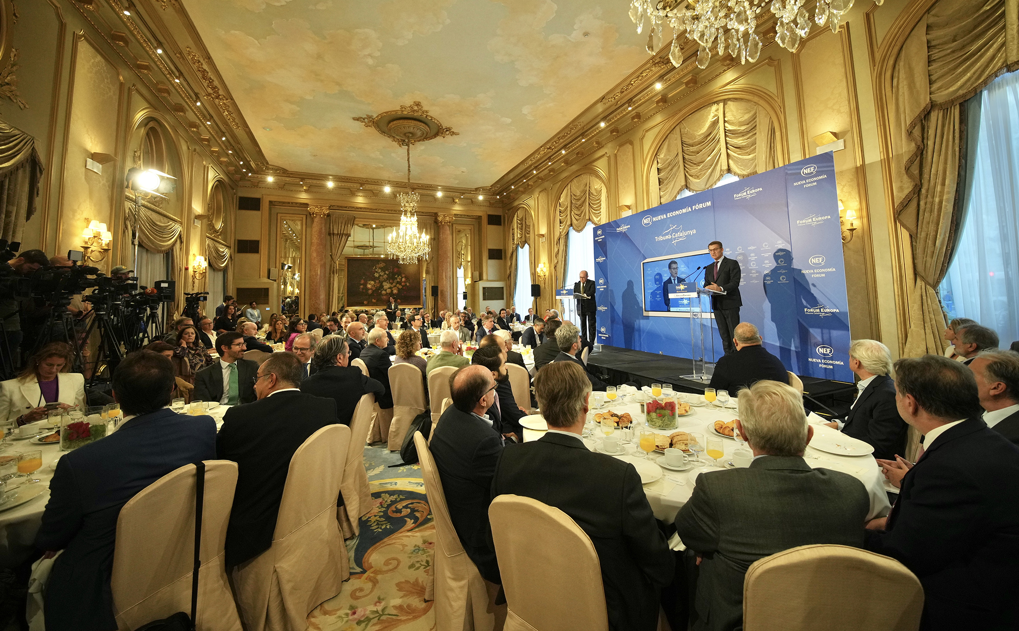 Desayuno informativo de la Tribuna de Cataluña del Fórum Europa