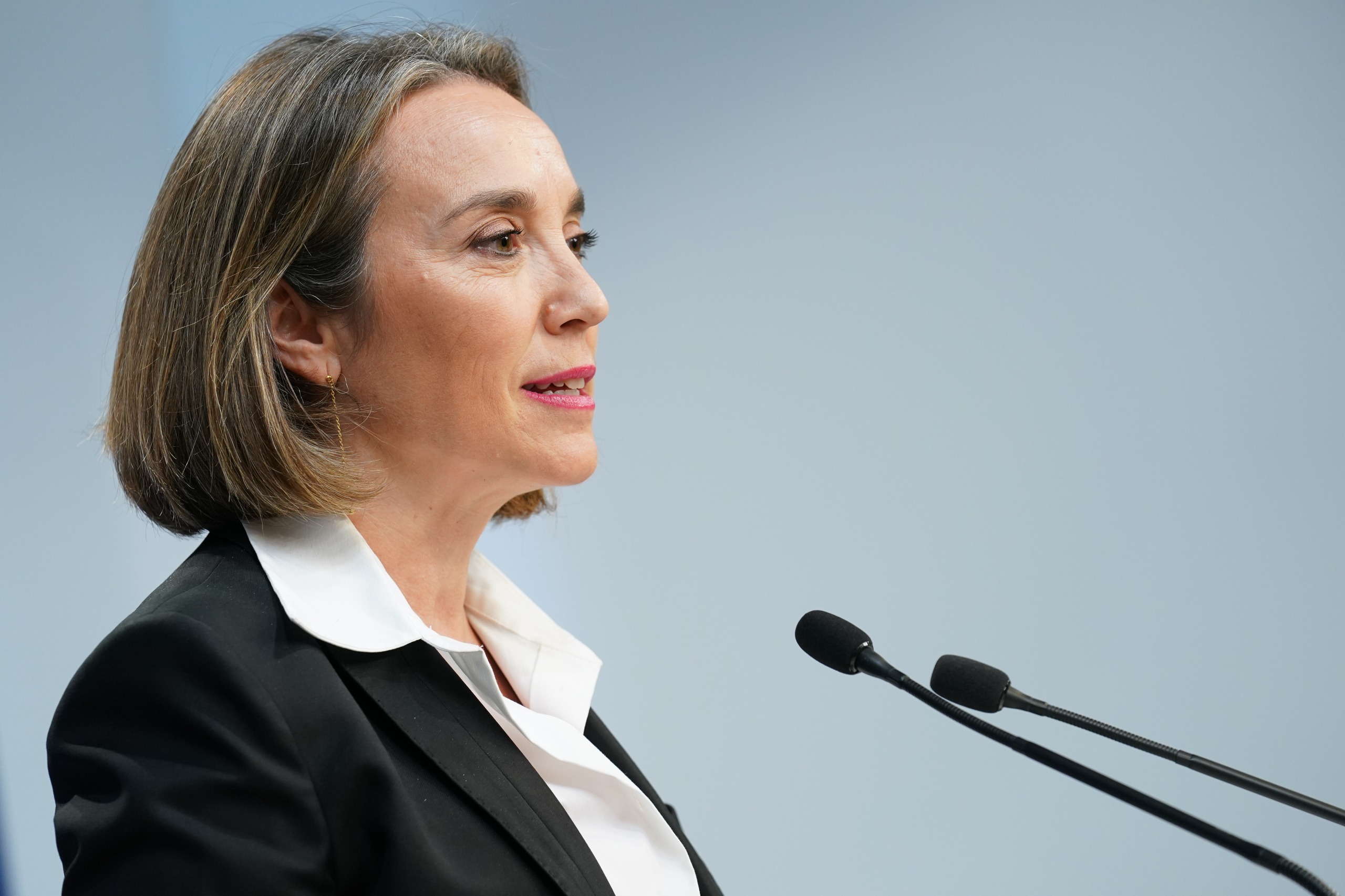 Rueda de prensa de Cuca Gamarra