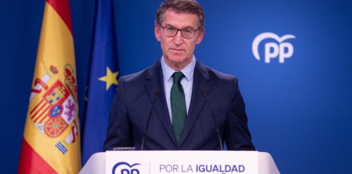 Declaración institucional de Alberto Núñez Feijóo