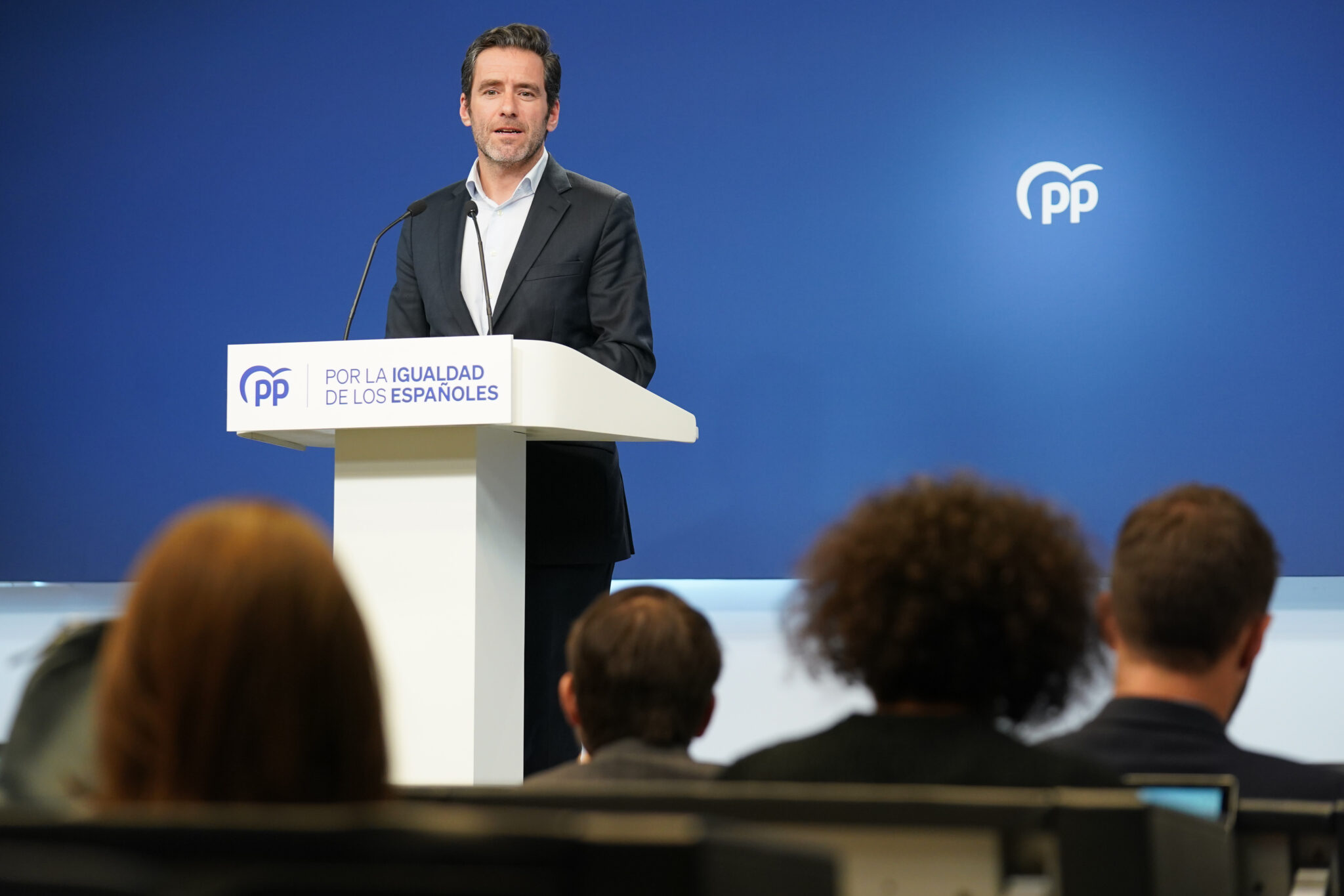 Rueda de prensa de Borja Sémper - Partido Popular