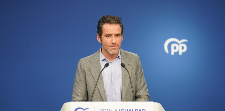 Rueda de prensa de Borja Sémper