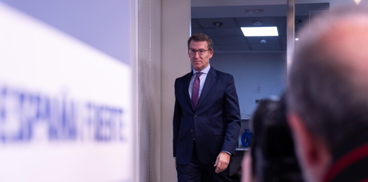 Rueda de prensa de Alberto Núñez Feijóo