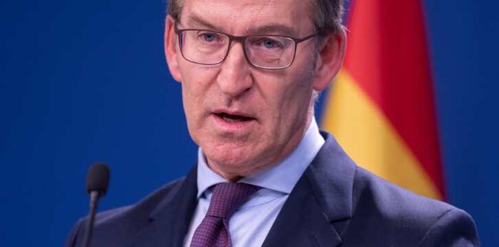 Rueda de prensa de Alberto Núñez Feijóo