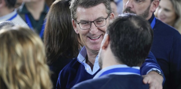 Alberto Núñez Feijóo en la 26 Interparlamentaria Popular