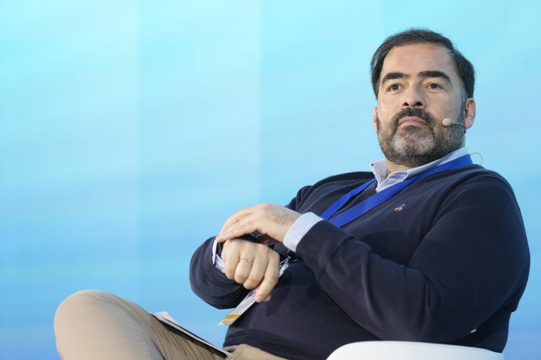 Alberto Pazos en la Mesa de Portavoces en la 26 Interparlamentaria Popular