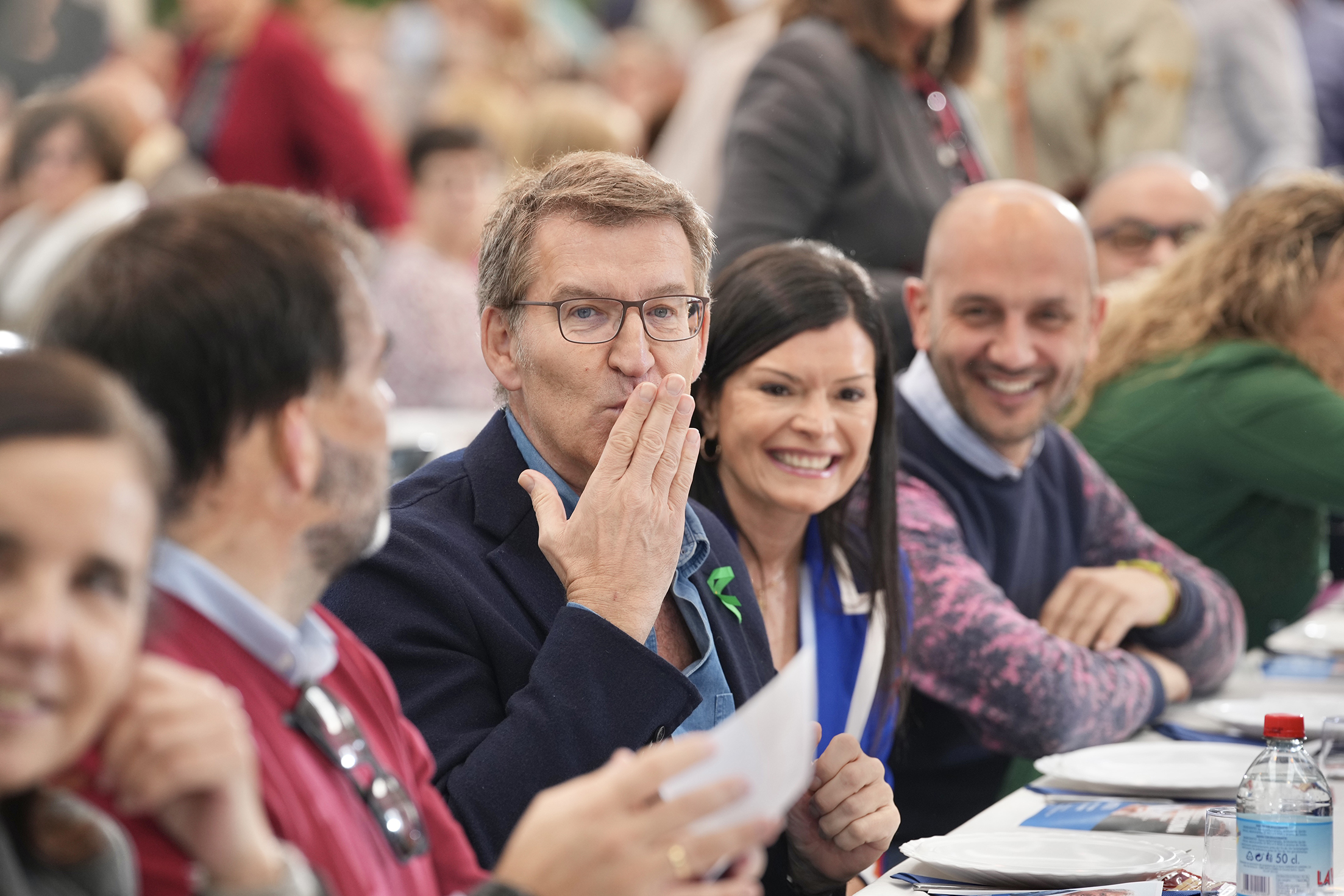 Alberto Núñez Feijóo en Mos