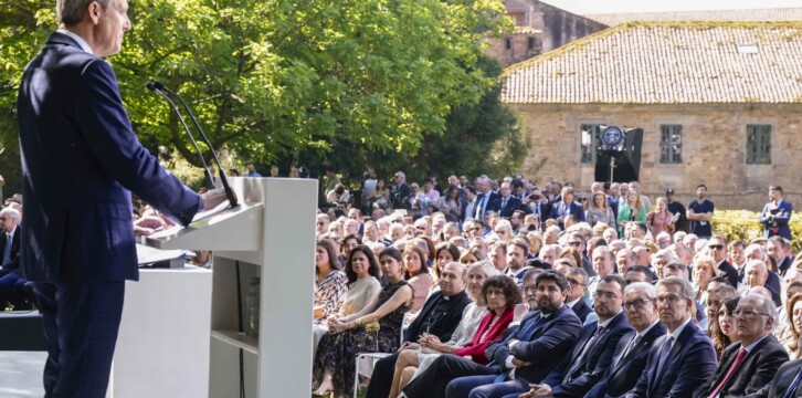 Toma de posesión de Alfonso Rueda como presidente de la Xunta