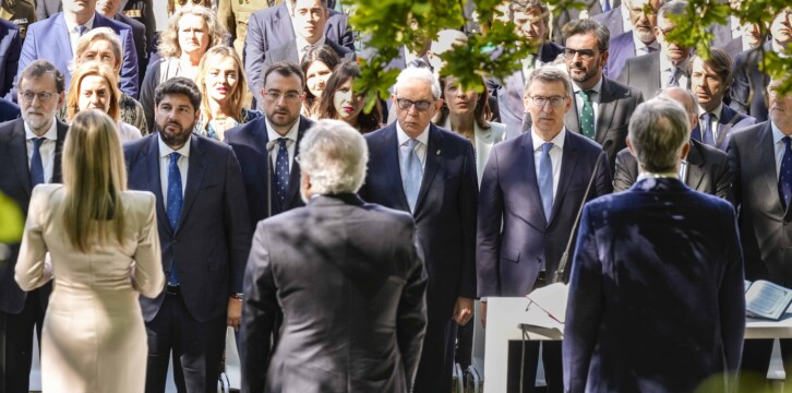 Toma de posesión de Alfonso Rueda como presidente de la Xunta