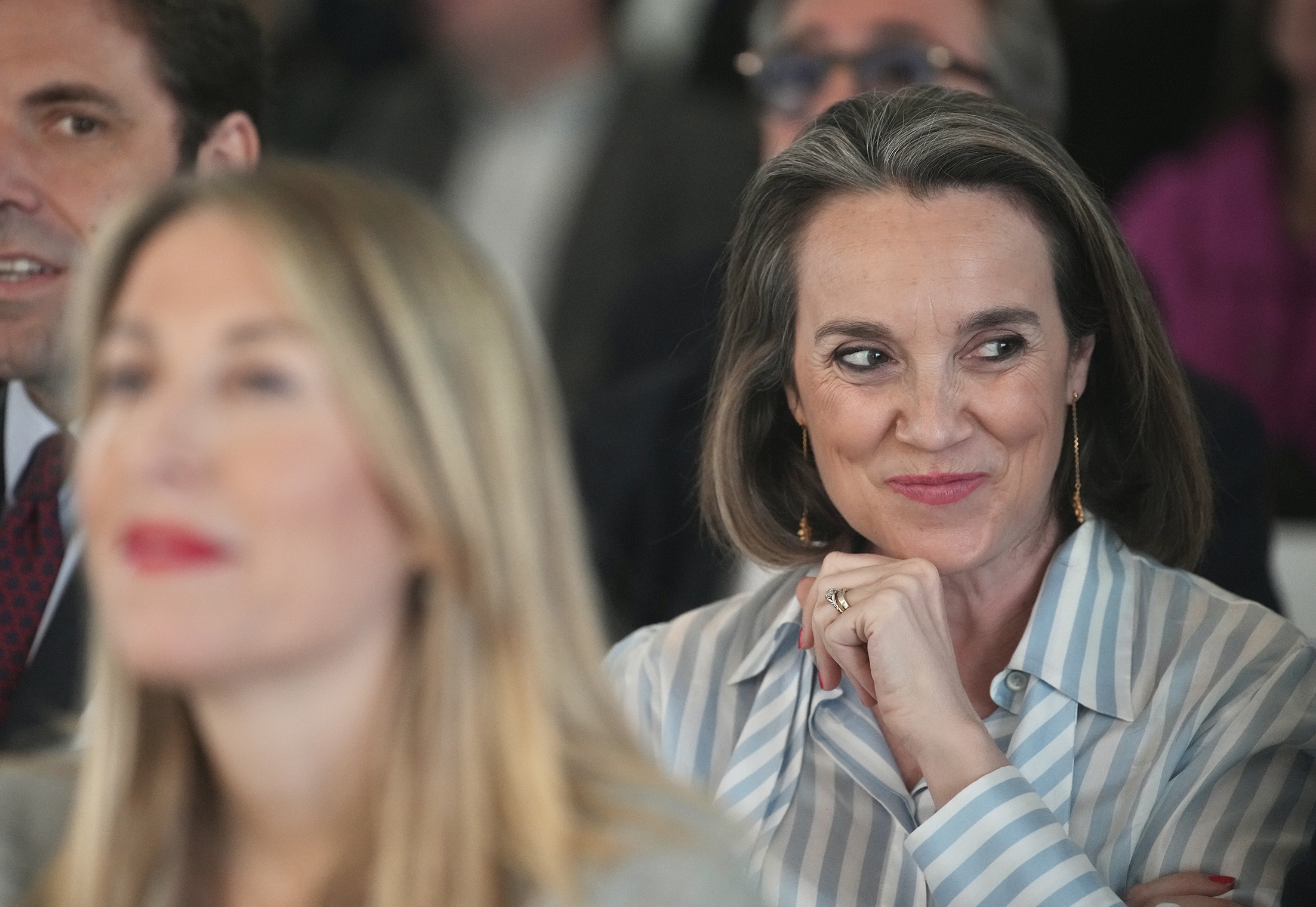 Cuca Gamarra en el Foro ABC