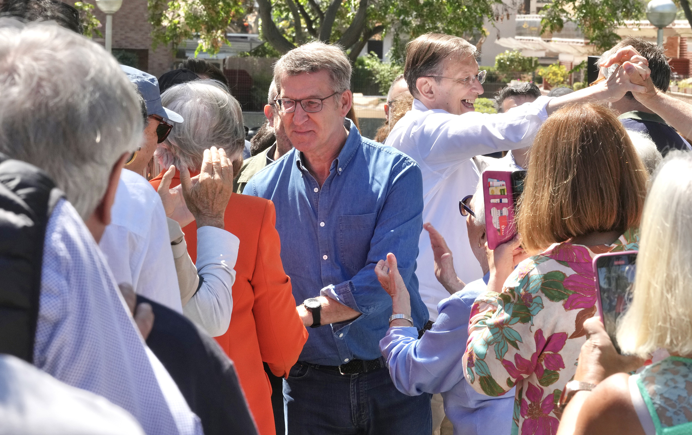 Feijóo en Reus y en un mitin en Salou