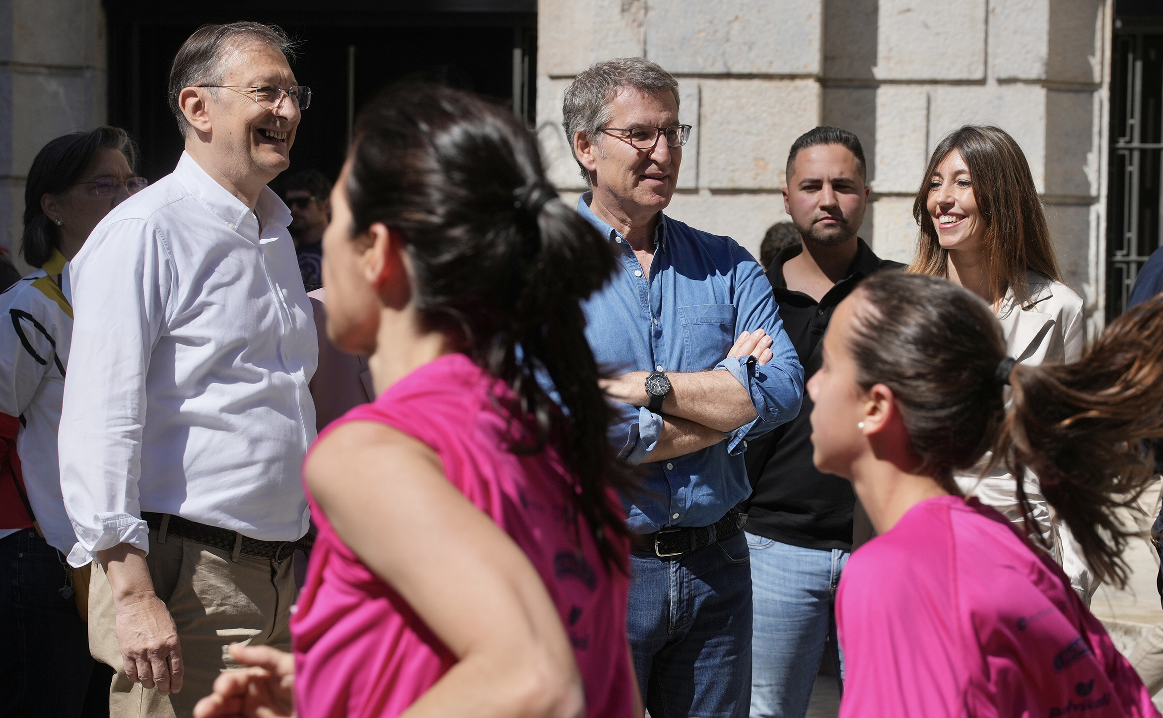 Feijóo en Reus y en un mitin en Salou