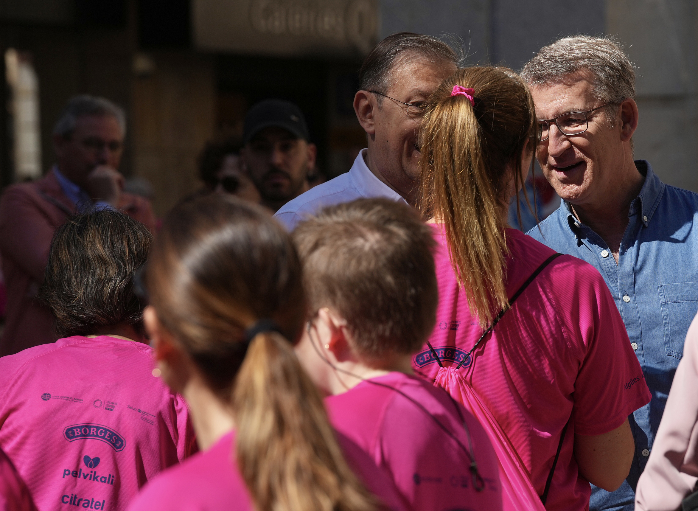 Feijóo en Reus y en un mitin en Salou
