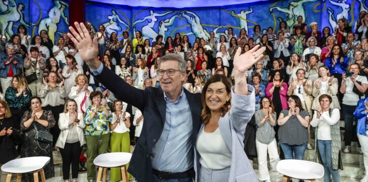 Alberto Núñez Feijóo en el acto Mujer, Familia y Conciliación en Santander