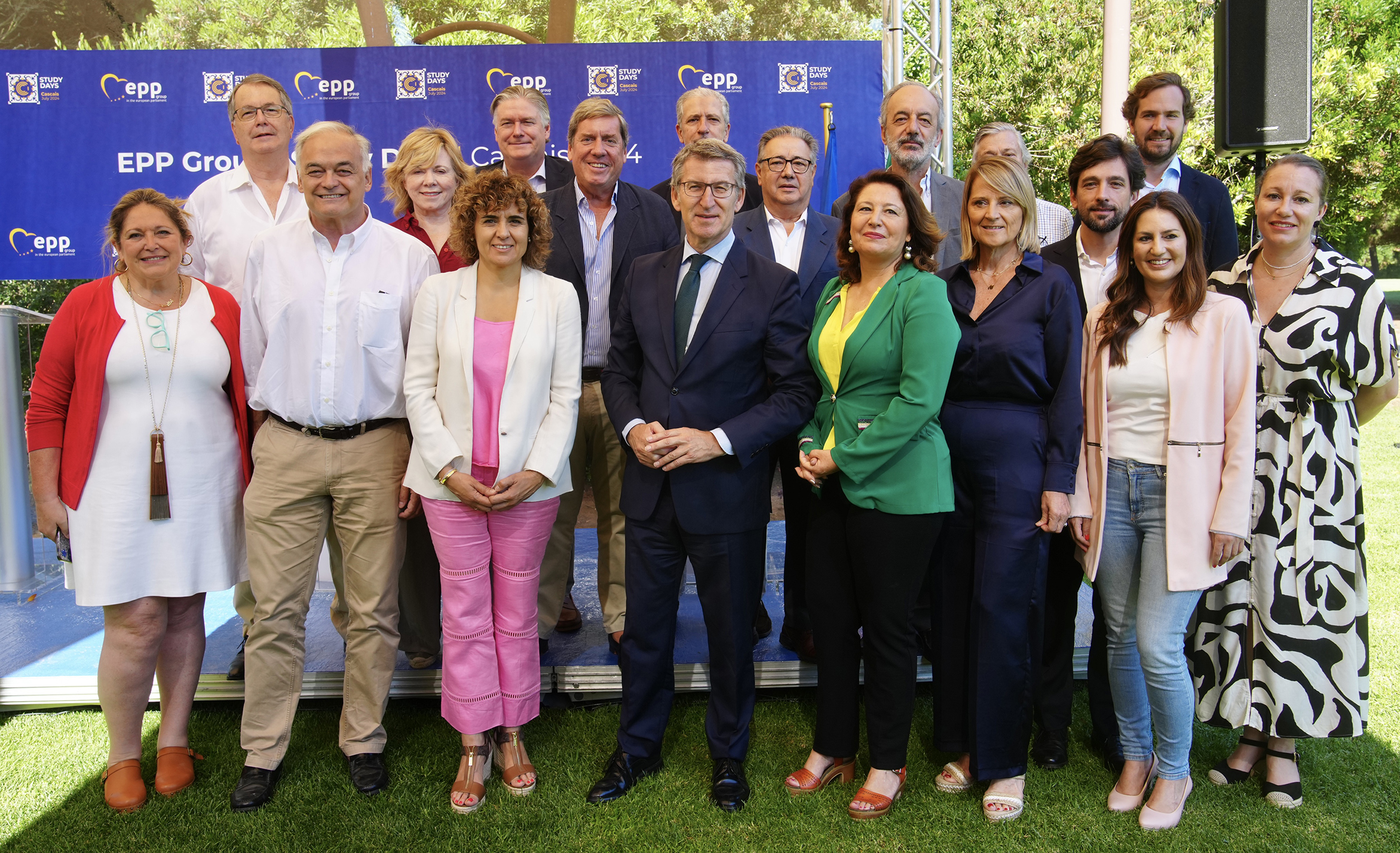 Alberto Núñez Feijóo en la Jornadas de Estudio del Grupo PPE en Cascais