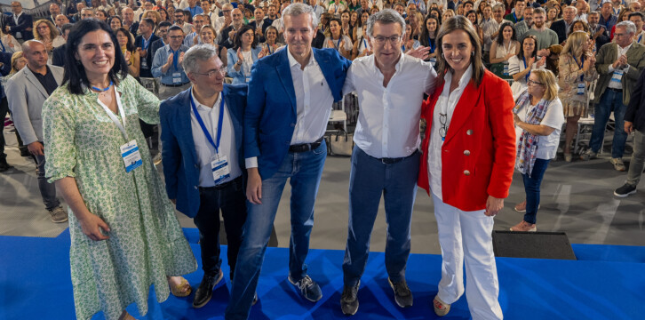 Alberto Núñez Feijóo participa en el XIX Congreso Extraordinario del PP de Ourense.