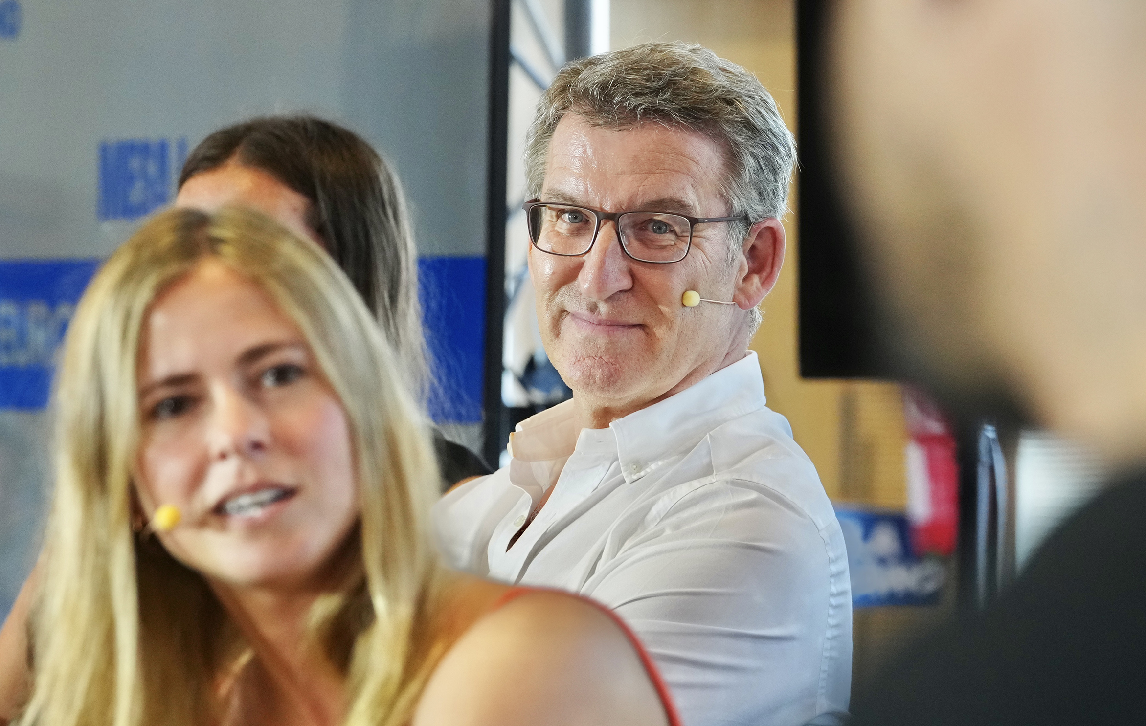 Alberto Núñez Feijóo en un acto de NNGG del PP en Torremolinos