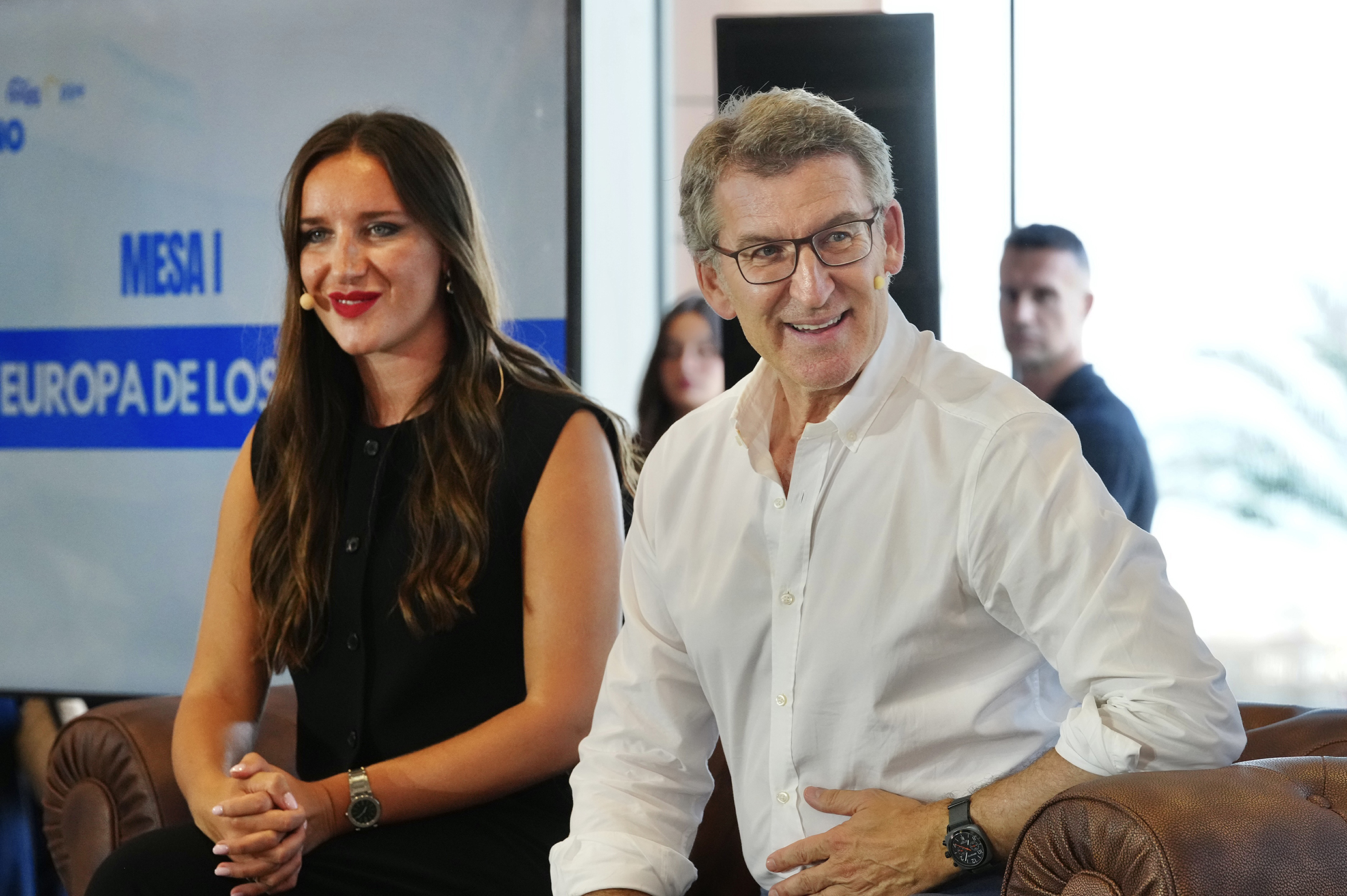 Alberto Núñez Feijóo en un acto de NNGG del PP en Torremolinos