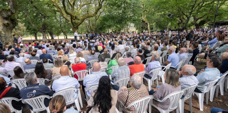 Alberto Núñez Feijóo inaugura el curso político en Cerdedo-Cotobade