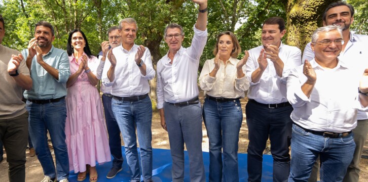 Alberto Núñez Feijóo inaugura el curso político en Cerdedo-Cotobade