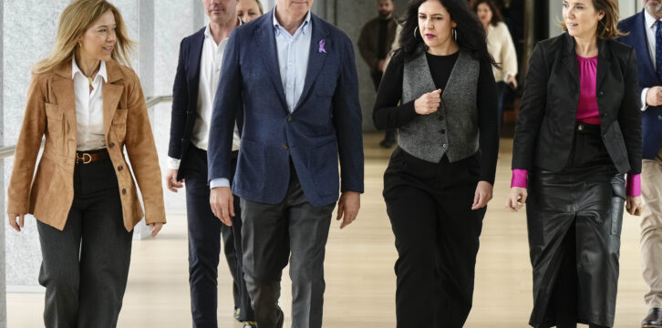 Feijóo en un acto en Palma de Mallorca