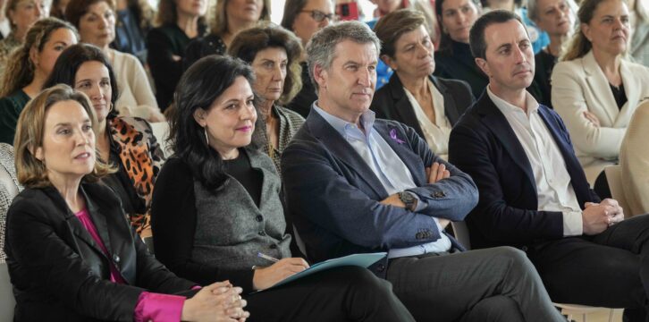 Feijóo en un acto en Palma de Mallorca