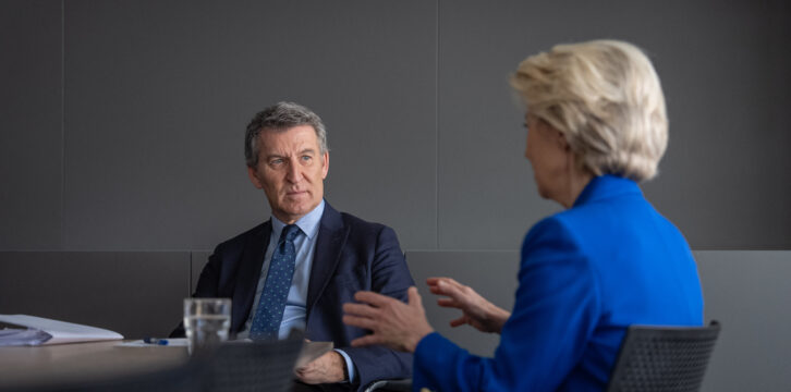 Alberto Núñez Feijóo se reúne con los líderes del PP Europeo en Bruselas