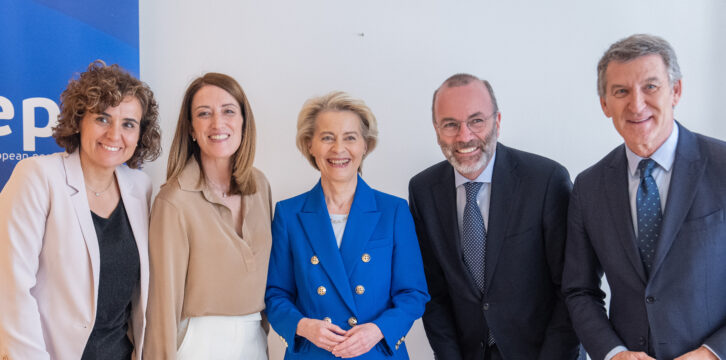 Alberto Núñez Feijóo se reúne con los líderes del PP Europeo en Bruselas