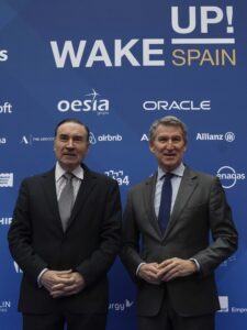 Alberto Núñez Feijóo en la V edición del Foro Económico Español ‘Wake up, Spain’