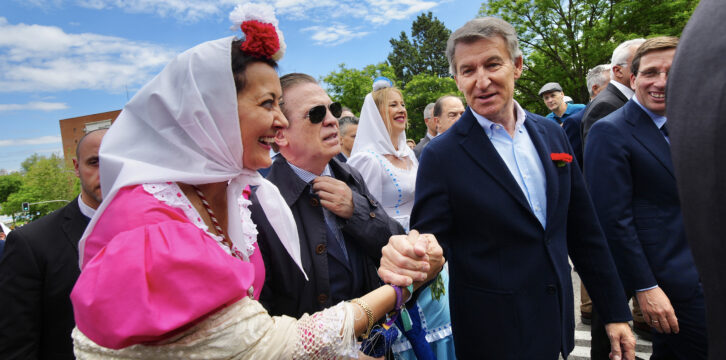 Alberto Núñez Feijóo y Almeida en San Isidro