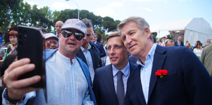 Alberto Núñez Feijóo y Almeida en San Isidro