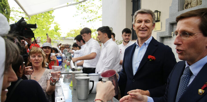 Alberto Núñez Feijóo y Almeida en San Isidro