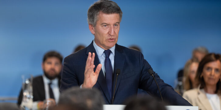 Alberto Núñez Feijóo preside la Junta Directiva Nacional