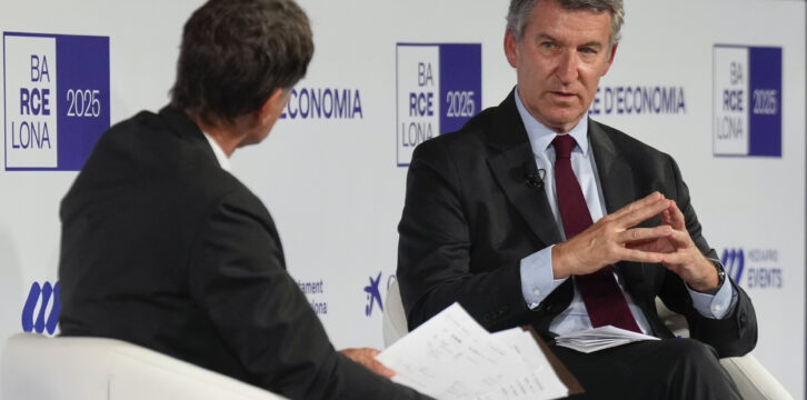 Alberto Núñez Feijóo participa en la 40ª Reunión del cercle d'Economía