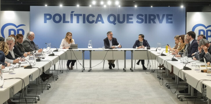 Reunión de la Comisión Organizadora del 21 Congreso Nacional del Partido Popular
