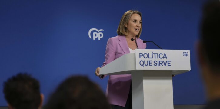 Rueda de prensa de Cuca Gamarra