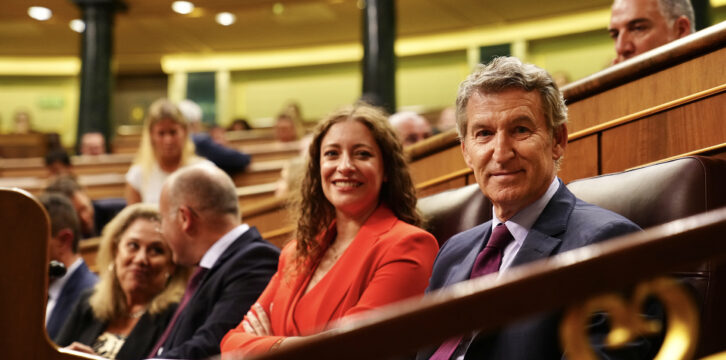 Reunión de grupos parlamentarios del PP en el Congreso