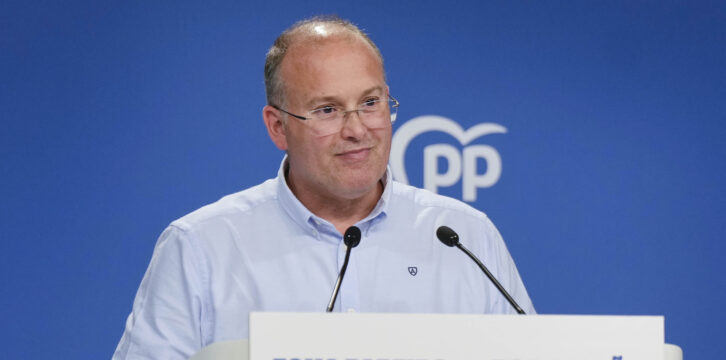 Rueda de prensa de Miguel Tellado