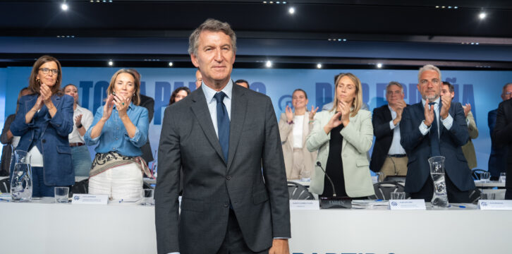 Feijóo preside la Junta Directiva Nacional