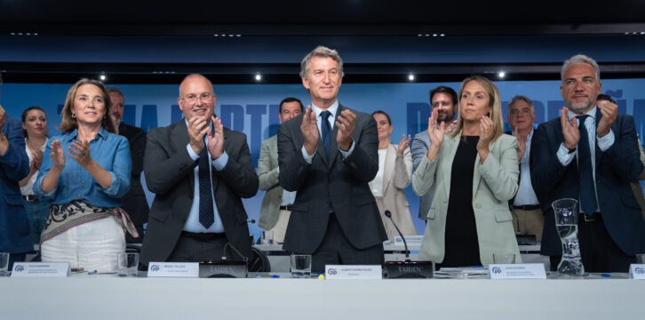 Feijóo preside la Junta Directiva Nacional