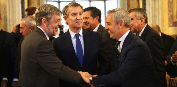 Feijóo en el desayuno de Nueva Economía Forum