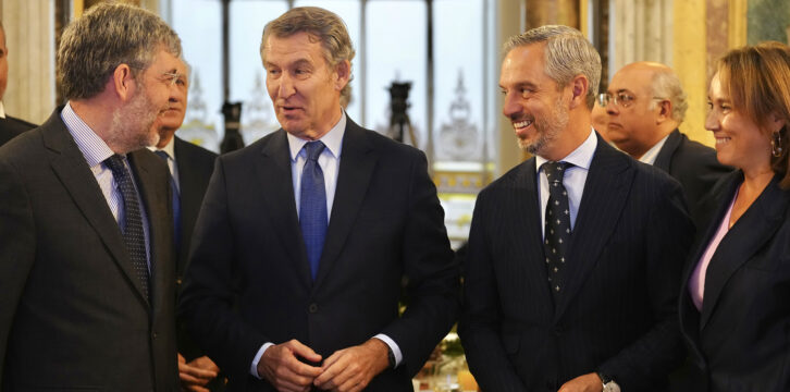 Feijóo en el desayuno de Nueva Economía Forum