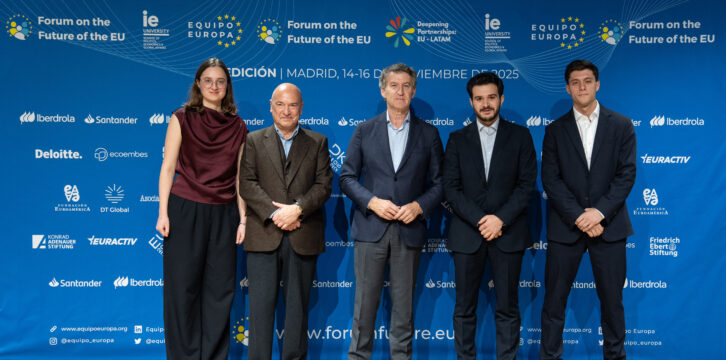 Feijóo en el foro por el futuro de la UE