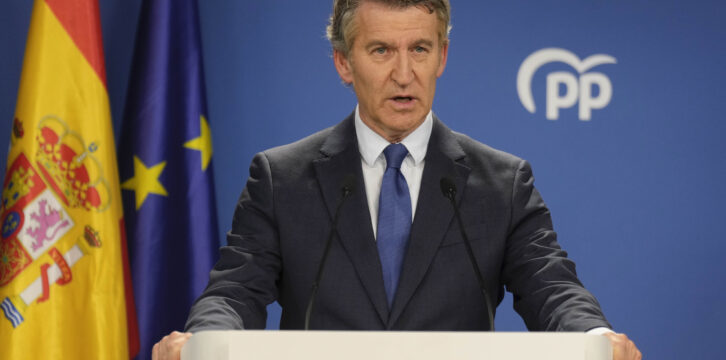 Declaración institucional Alberto Núñez Feijóo