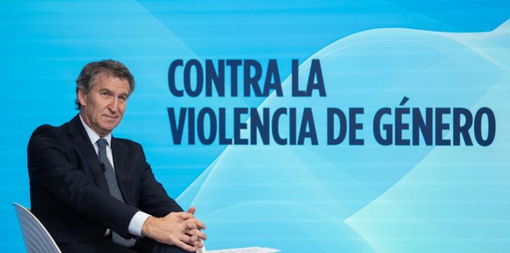 Feijóo interviene en un acto con motivo del Día Internacional de la Eliminación de la Violencia contra la Mujer