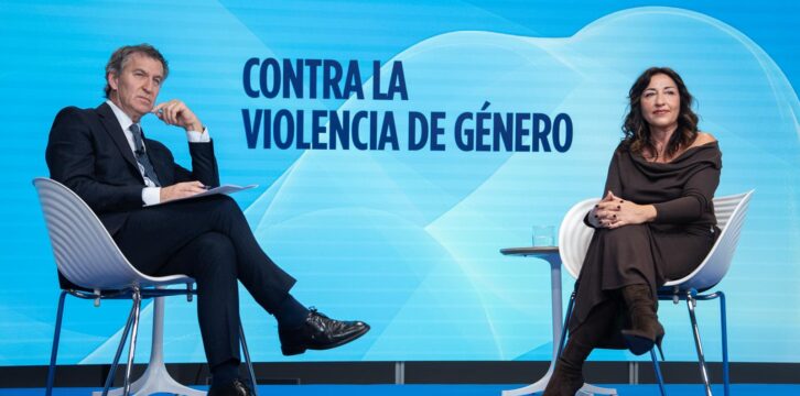 Feijóo interviene en un acto con motivo del Día Internacional de la Eliminación de la Violencia contra la Mujer