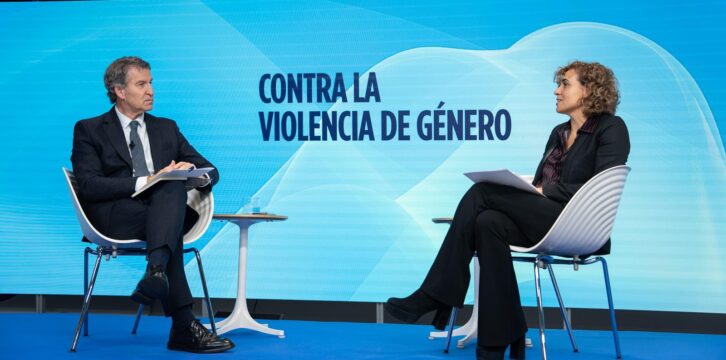 Feijóo interviene en un acto con motivo del Día Internacional de la Eliminación de la Violencia contra la Mujer