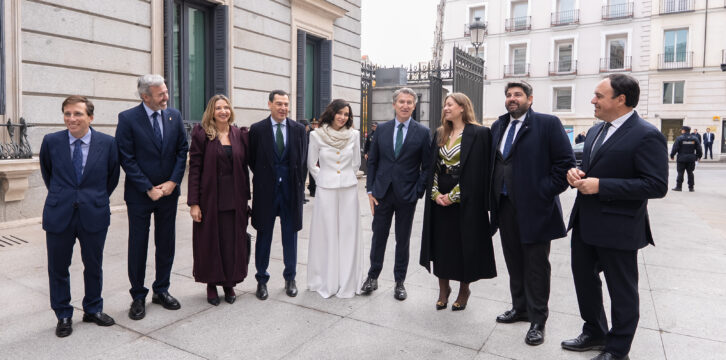 Feijóo en la celebración del acto institucional por el Día de la Constitución en el Congreso