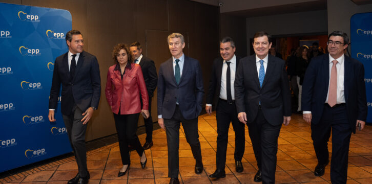 Feijóo interviene en la jornada del trabajo del EPP 