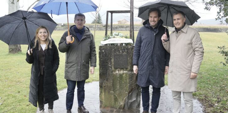 Feijóo en Jaca, Huesca. 17.01.26